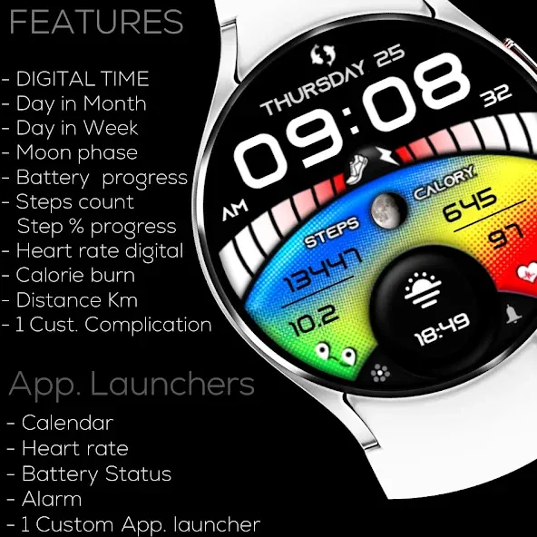 Colorful Bright Modern Face 82 screenshot 8