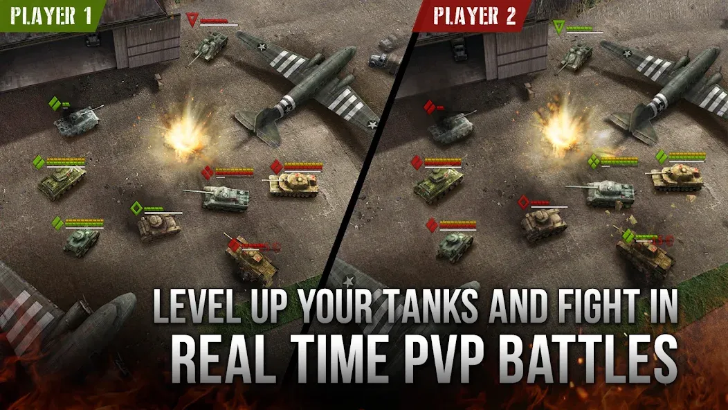 Armor Age: WW2 tank strategy screenshot 3