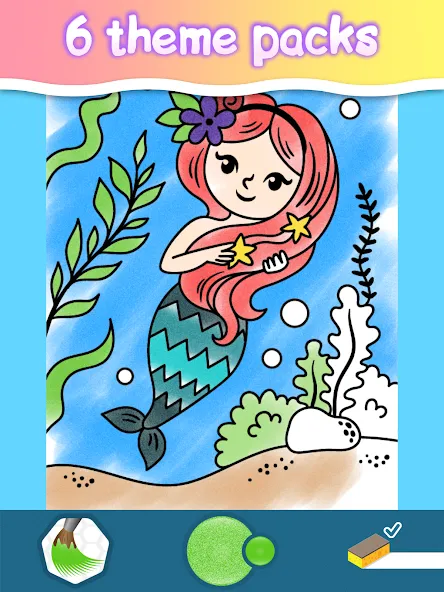 Drawing Princess Coloring Game screenshot 21