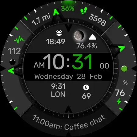 Digital Watch Face CRC094 screenshot 10