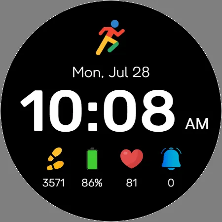 Pixel Style Watch Face screenshot 19