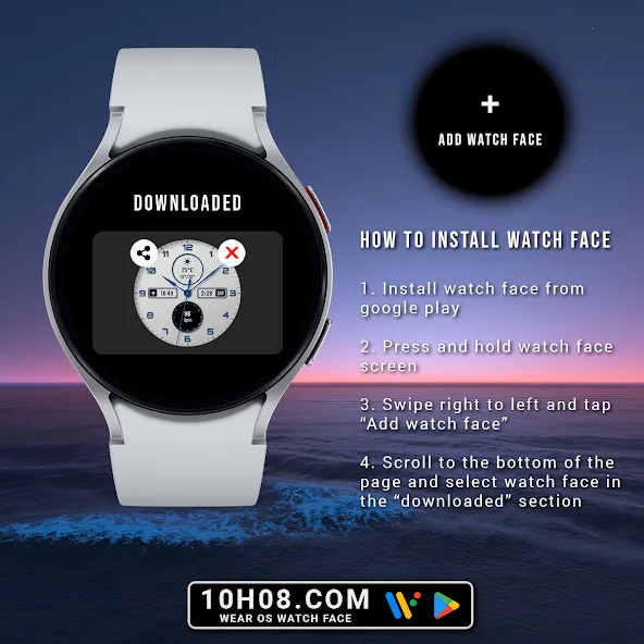 Watch face 10h08.com #136 screenshot 8