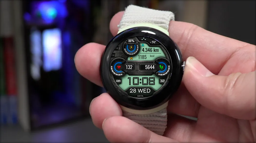 Digital VONTA URX20 Watch face screenshot 5