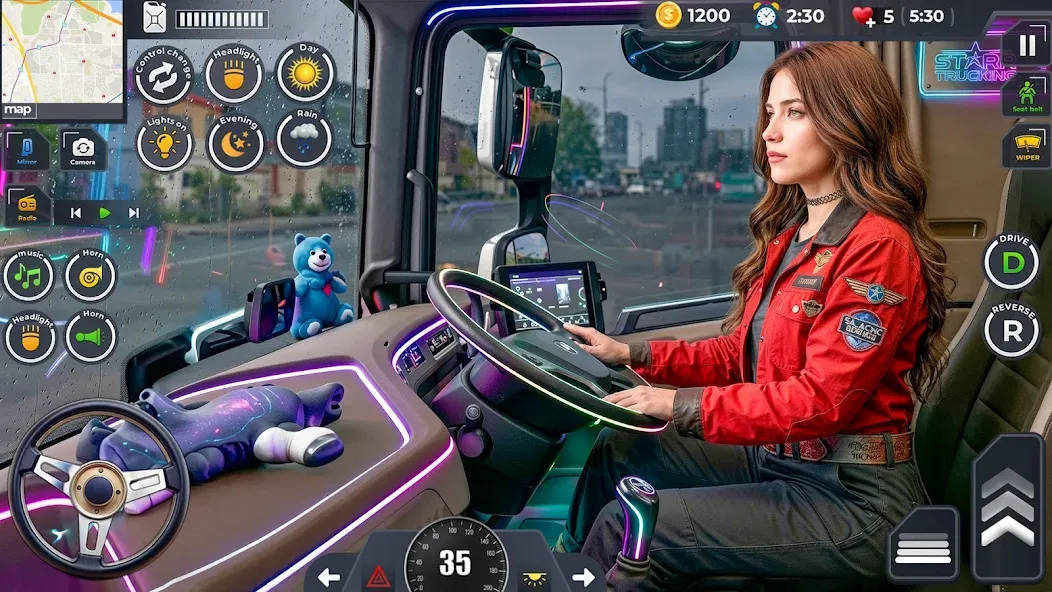 US Truck Driving Simulator 3D screenshot 8
