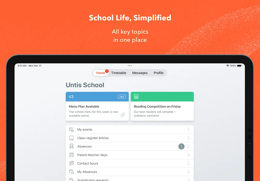 Untis Mobile screenshot 9