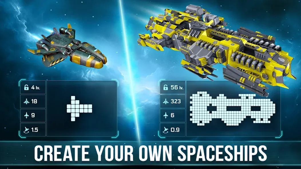 Space Arena・Spaceship Strategy screenshot 1