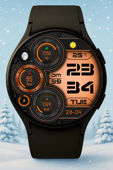 Stillora Digital Watch Face screenshot 4