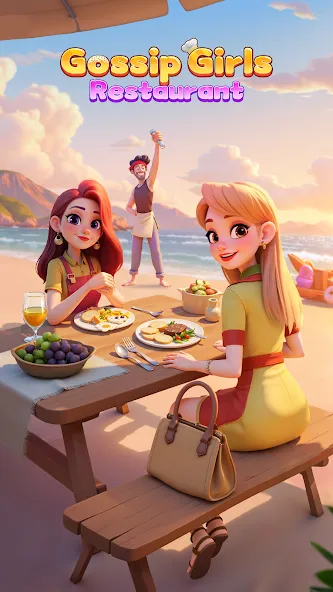 Gossip Girls Restaurant-Merge screenshot 6
