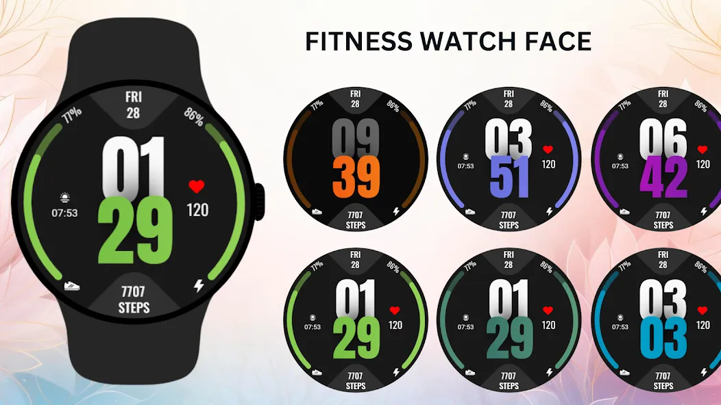 Fitness Watch Face screenshot 6