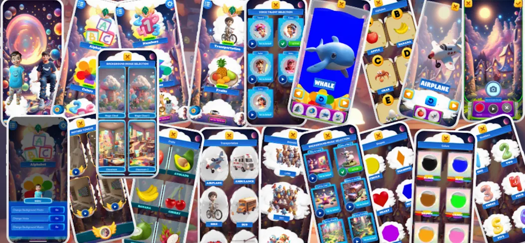 Custom Kids Flashcards: Speak screenshot 18