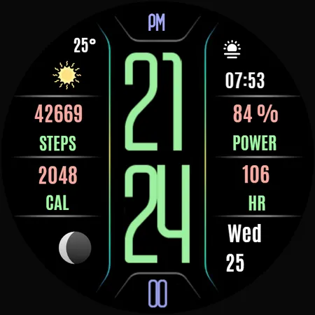 Simplex Digital Watch Face screenshot 38