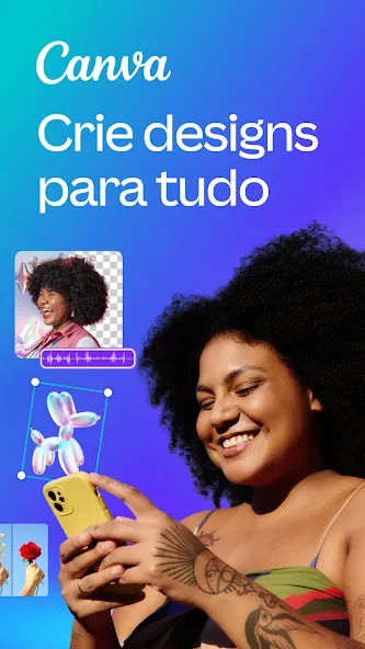 Canva: editor de fotos e vídeo screenshot 1