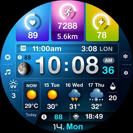 ML2U 243 Watch Face screenshot 30