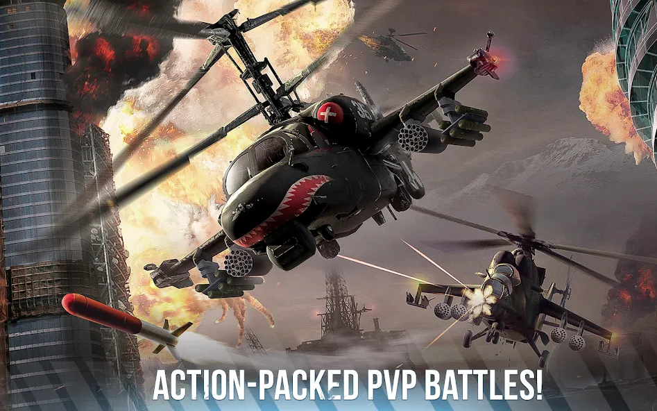Modern War Choppers: Shooter screenshot 13