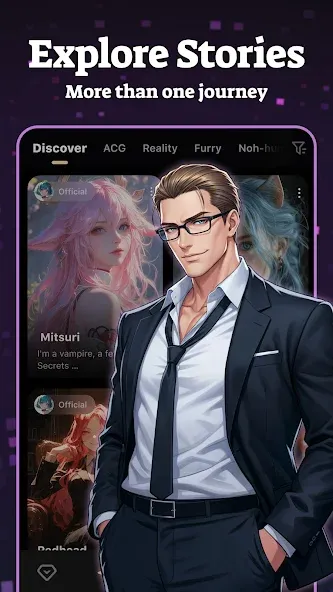 TruMate-Character AI & Story screenshot 5