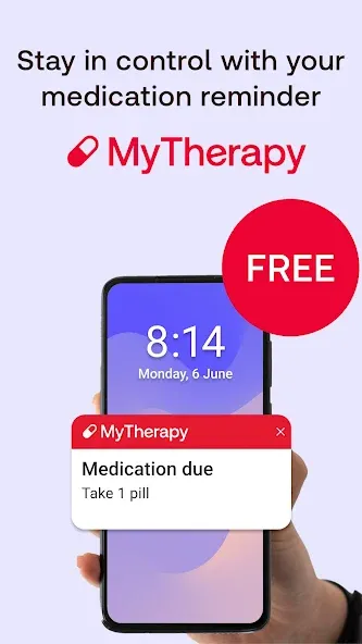 Meds & Pill Reminder MyTherapy screenshot 1