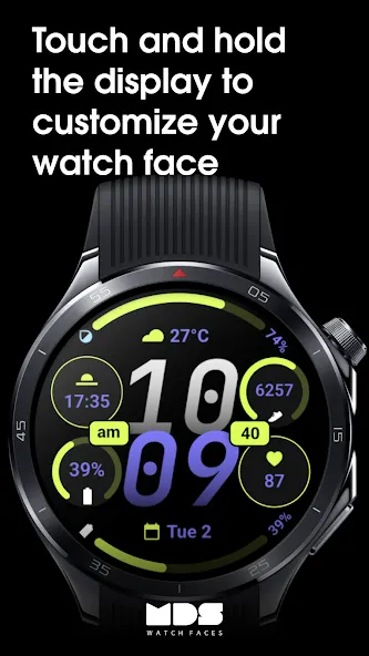 MDS03 Digital Watch Face screenshot 5