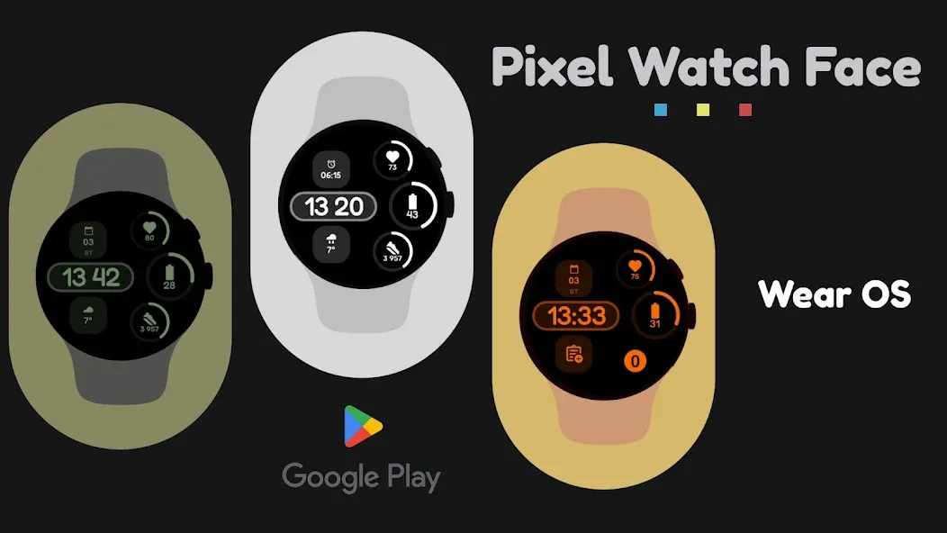 Pixel Watch Face screenshot 2