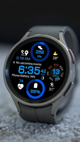 Digital Color WearOS NTV570 screenshot 14