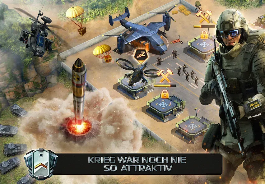 Soldiers Inc: Mobile Warfare screenshot 1