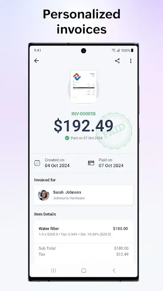 Zoho Solo - To do, CRM, bills screenshot 5
