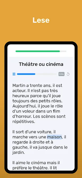 Wlingua - Lerne Französisch screenshot 7