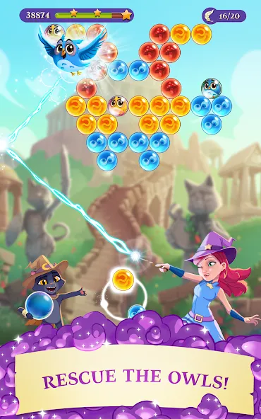 Bubble Witch 3 Saga screenshot 17