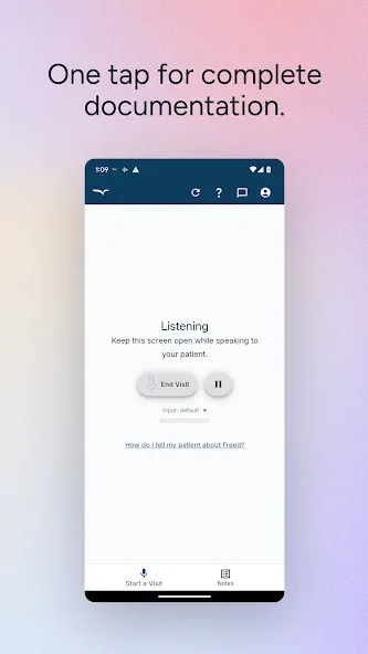 Freed: AI Clinician Assistant screenshot 3