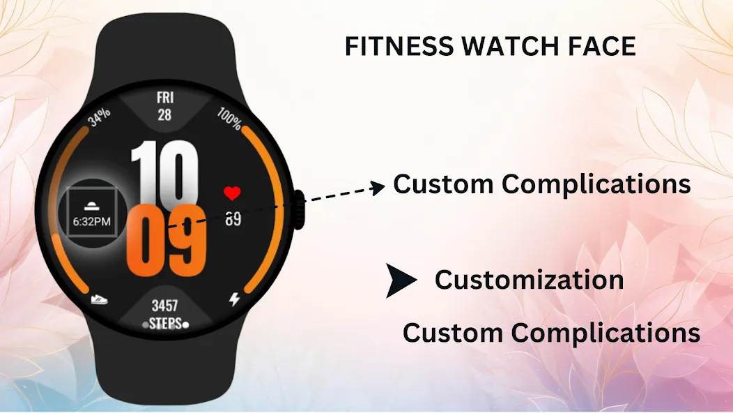 Fitness Watch Face screenshot 4