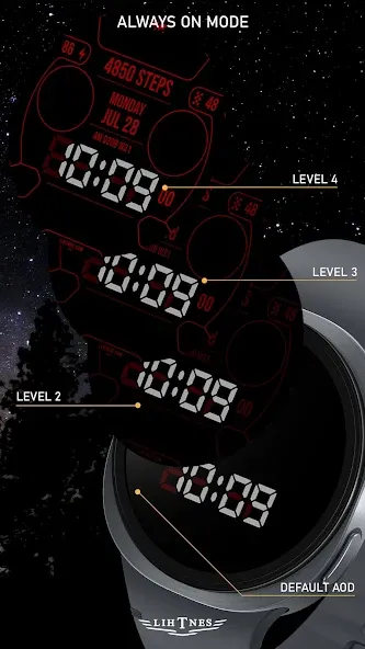 Digital Watch Face 055 screenshot 5