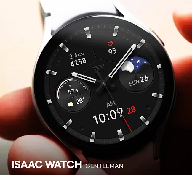 ISAAC WATCH Gentleman Moon screenshot 1