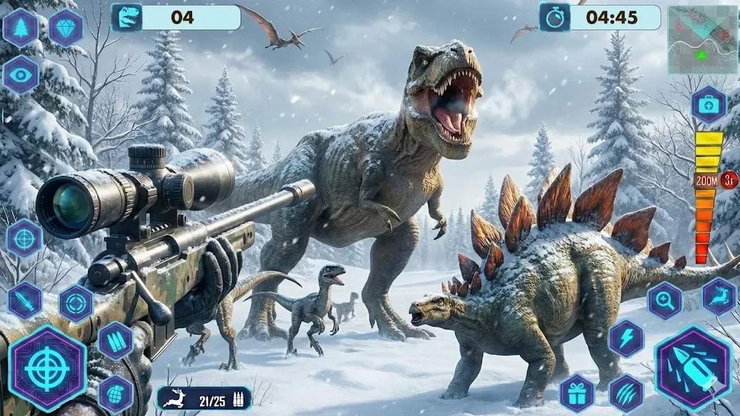 Dino Hunter Wild Shooting Game screenshot 2