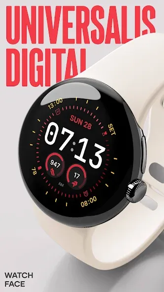 Universalis Digital Watch Face screenshot 3