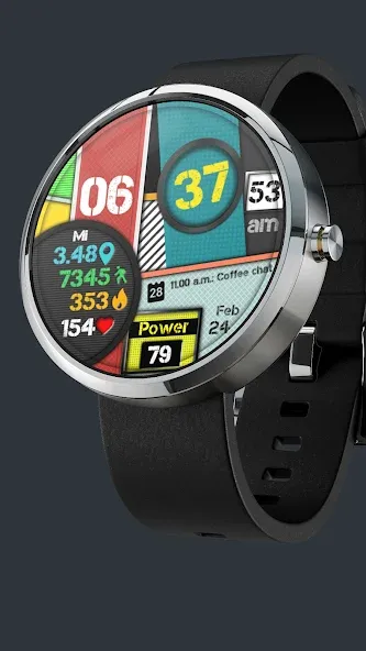 CC Happy 3 Watch Face screenshot 1