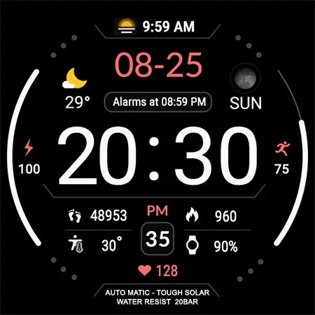 ACRO ACT G Watchface screenshot 27