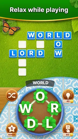 Word Garden : Crosswords screenshot 1