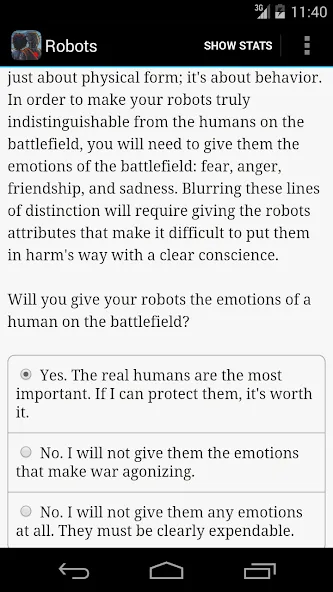 Choice of Robots screenshot 4