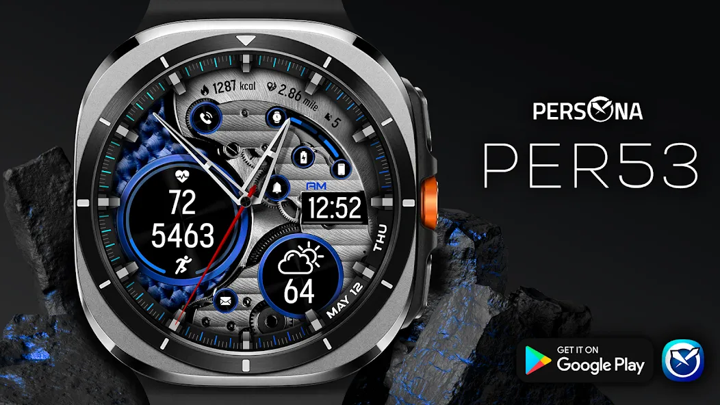 PER53 Hybrit Watch Face screenshot 17