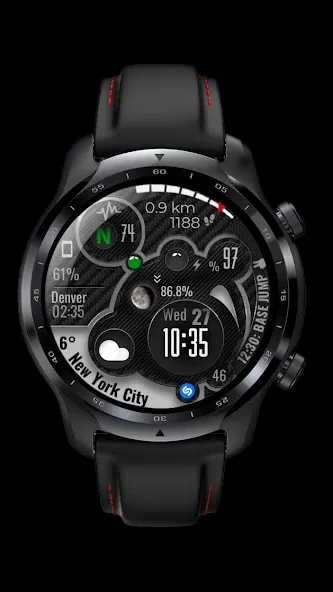 Digital Watch Face CUE104 screenshot 6