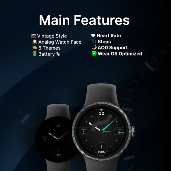 Vintage Camera - watch face screenshot 2