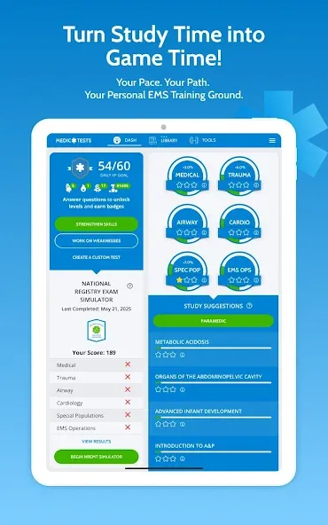 MedicTests 2026 EMS Education screenshot 9