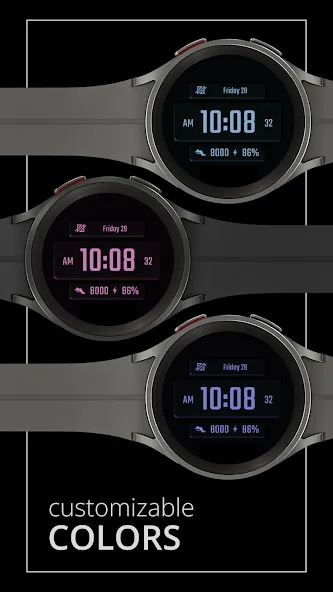 DADAM39: Modern Dark Dial screenshot 3