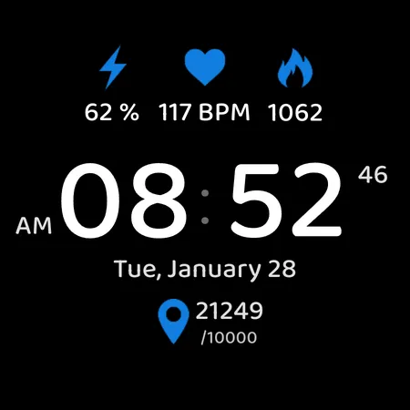 Power Tracker Watch Face screenshot 5