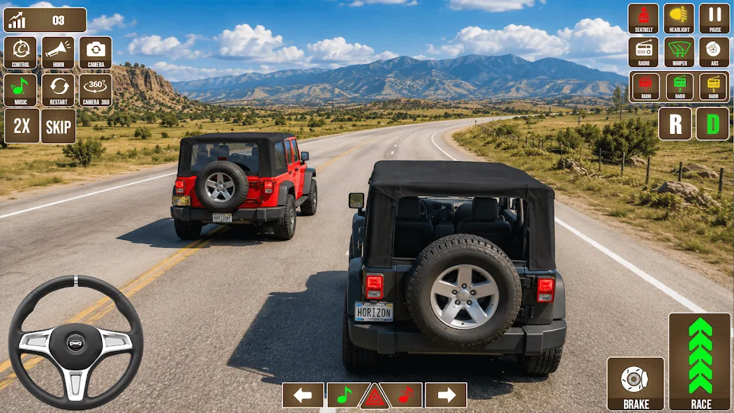 Offroad Mountain Car Driving screenshot 2