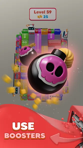 Color Blocks 3D: Slide Puzzle screenshot 4