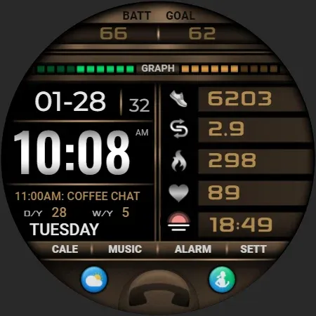PW108 Smart Data Watch Face screenshot 37