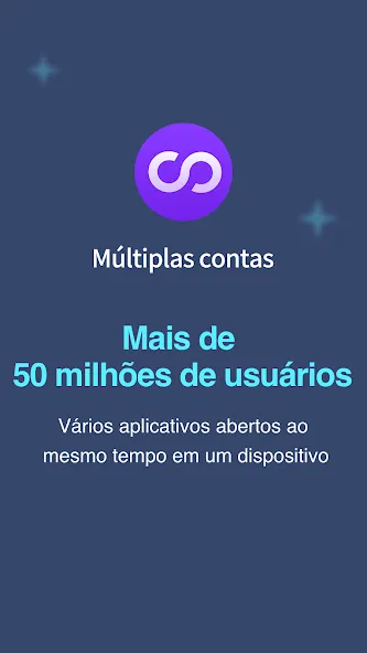 Várias contas: espaço duplo screenshot 5
