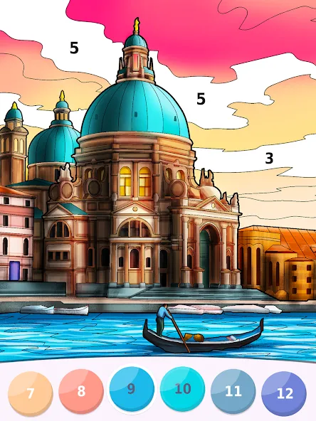 Relax: colorear por número screenshot 10