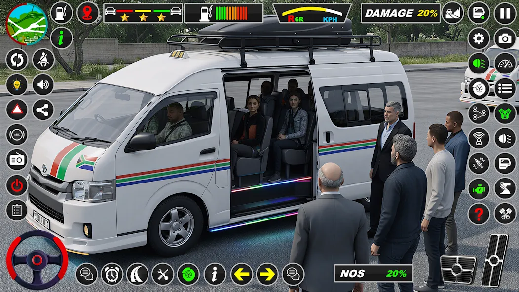 Mini Coach Bus Euro Bus game screenshot 3