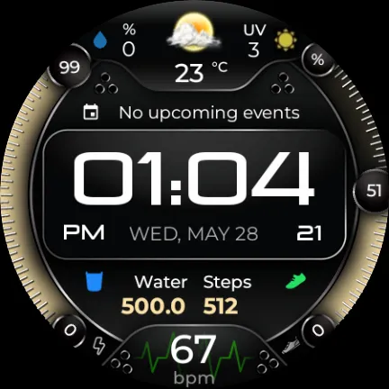RealTex Premium Watch Face screenshot 15